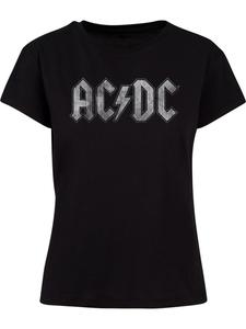 Футболка "Ladies ACDC Logo Box Tee" черного цвета Merchcode