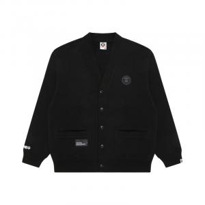 Трикотажная футболка мужская черная BKX Aape