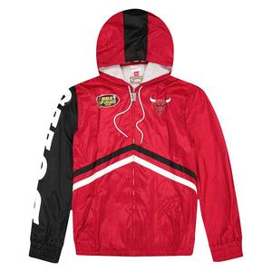 Ветровка NBA CHICAGO BULLS UNDENIABLE FULL ZIP WINDBREAKER Mitchell And Ness, цвет Scharlachrot