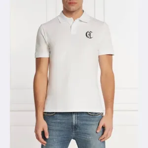 Рубашка поло стандартного кроя Just Cavalli, белый