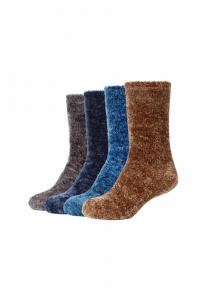 Носки camano WOMEN COSY SOCKS 4 PACK, Burro/Brown