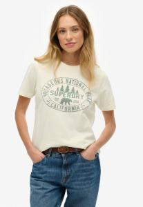 Футболка Superdry & Co LO-FI OUTDOORS , Off White/White