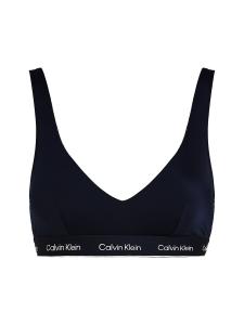 Треугольный бикини-топ Calvin Klein Swimwear Meta Legacy, темно-синий