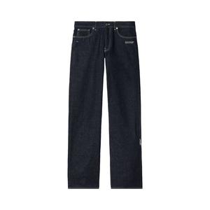 Джинсы Off-White Susy Jeans 'Raw Blue', синий
