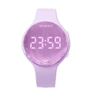 Disney Часы Electronic Movement Silicone Strap Watch Unisex Black Dial