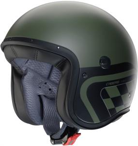 Шлем Caberg freeride x daytona jet, Green Matt