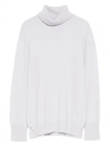 Джемпер с высоким воротником и длинными рукавами Purotatto, синий