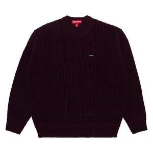 Свитер Supreme Waffle Small Box Sweater, цвет Burgundy M lange