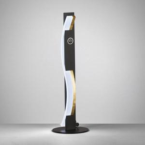 Светодиодная настольная лампа Fischer & Honsel Bridge, железо / акриловое стекло - 1 лампа - черный / золотой