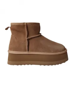 Высокие замшевые эскимосские сапоги Gaã«Lle Paris, коричневый