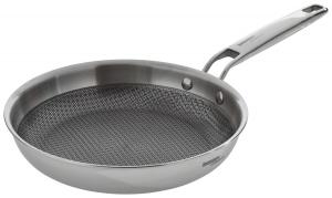 Сковорода Homeware Profession., 24 см, цвета нержавеющей стали