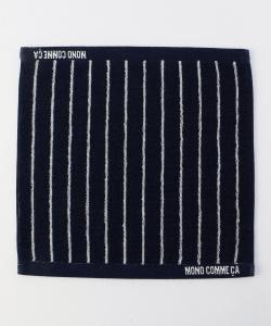 Полотенце-платок в полоску Mono Comme Ca, цвет Navy