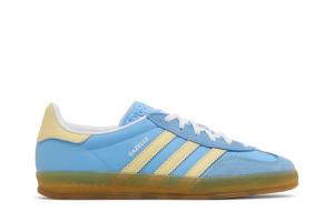 Кроссовки Wmns Gazelle Indoor 'Blue Burst Yellow', синий