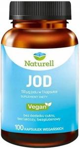 Naturell, Йод для нервной системы щитовидной железы, 100 капсул.