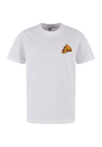 Рубашка с принтом PIZZA LOVE Mister Tee, белый