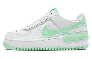 Кроссовки Nike Air Force 1 Low Shadow White Mint Foam Женские Бело-Зеленые