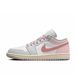 Jordan Кроссовки Air 1 Low-Top Vintage баскетбольные женские серый белый розовый