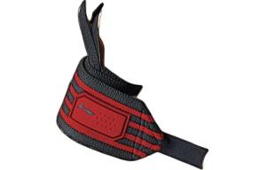 браслеты polyester унисекс LINING, 275 черный красный[wrapped compression/adjustable]