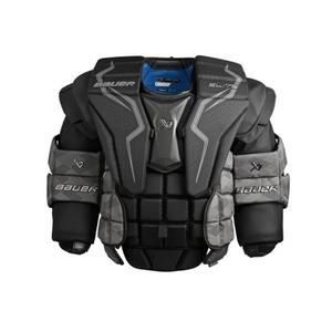 BAUER Новый элитный нагрудник для вратаря в хоккее с шайбой, ELITE, молодежный и взрослый, доспехи вратаря, SR, взрослый размер M