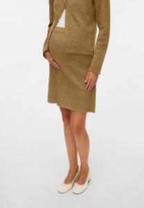 Юбка MAMALICIOUS A-line skirt, Kelp/Beige