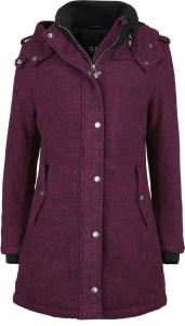 Короткое пальто Black Premium by EMP, цвет beere