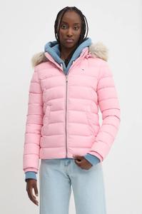 Пуховик Tommy Jeans, розовый