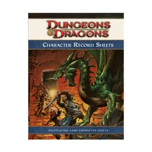 Листы записи персонажей, Dungeons & Dragons (4th Edition) - Player's Guides & Accessories