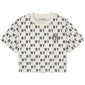 MLB Футболка New York Yankees женская кремовая