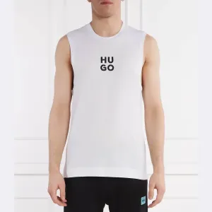 Пляжная майка стандартного кроя Hugo, белый