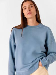 Трикотажный джемпер свободного кроя Whistles, синий