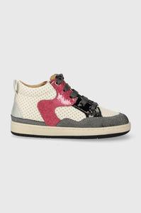 Детские кожаные туфли Shoo Pom, розовый