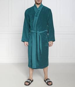 Халат Boss Relaxed Fit, зеленый