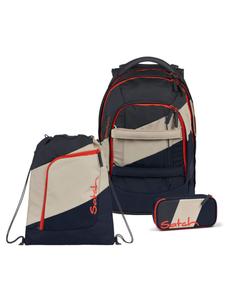 Satch Рюкзак 'NOW OR NEVER' в черном цвете