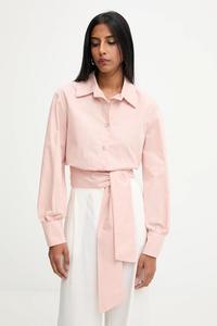 Рубашка Answear.Lab, розовый