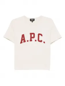 Футболка с логотипом A.P.C., нейтральный