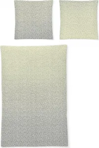 Комплект постельного белья Premium Flannel Feel Rotherham Green 155x220 см + 80x80 см Irisette