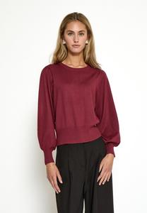 Джемпер Minus LIVA LONG SLEEVE, Cordovan/Bordeaux