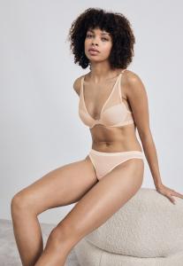 Трусы Calvin Klein Underwear THONG MINIMALIST, Gray/Taupe