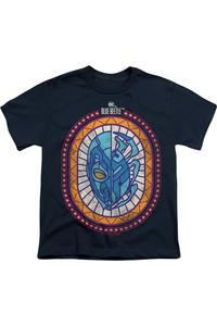 Футболка для мальчиков Blue Beetle (2023) Reyes Courage с коротким рукавом Gildan