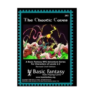 Chaotic Caves (1st Edition), Basic Fantasy (d20), мягкая обложка