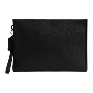 COACH Кожаный клатч с текстурой