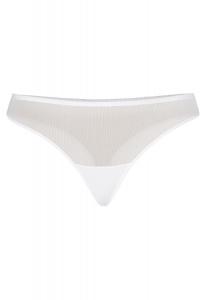 Стринги Teyli Mesh Tanga Nikola, белый