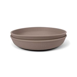 Filibabba Силиконовые пластины 2 шт. Теплый серый