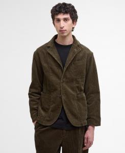 Блейзер Barbour Elmbank Oversized Cord, оливковый