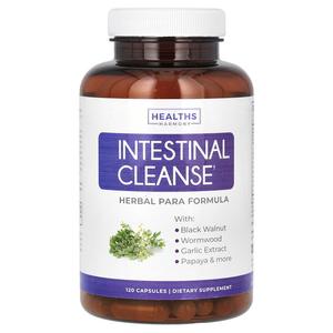Healths Harmony, средство для очищения кишечника, 120 капсул