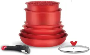 Набор посуды из 8 предметов, подходящий для всех типов плит, включая индукционные. ARTHUR MARTIN