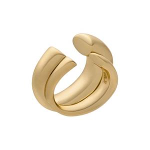 Медный сплав клипсы серьги Women's Gold EMPORIO ARMANI, золотой