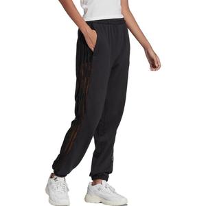 Трикотажные спортивные штаны женские черные Adidas Originals