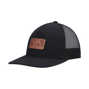 Мужская черная кепка Snapback Trucker с затвором RVCA