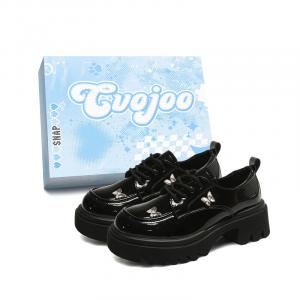 CVOJOO Балетки повседневные однотонные женские черные